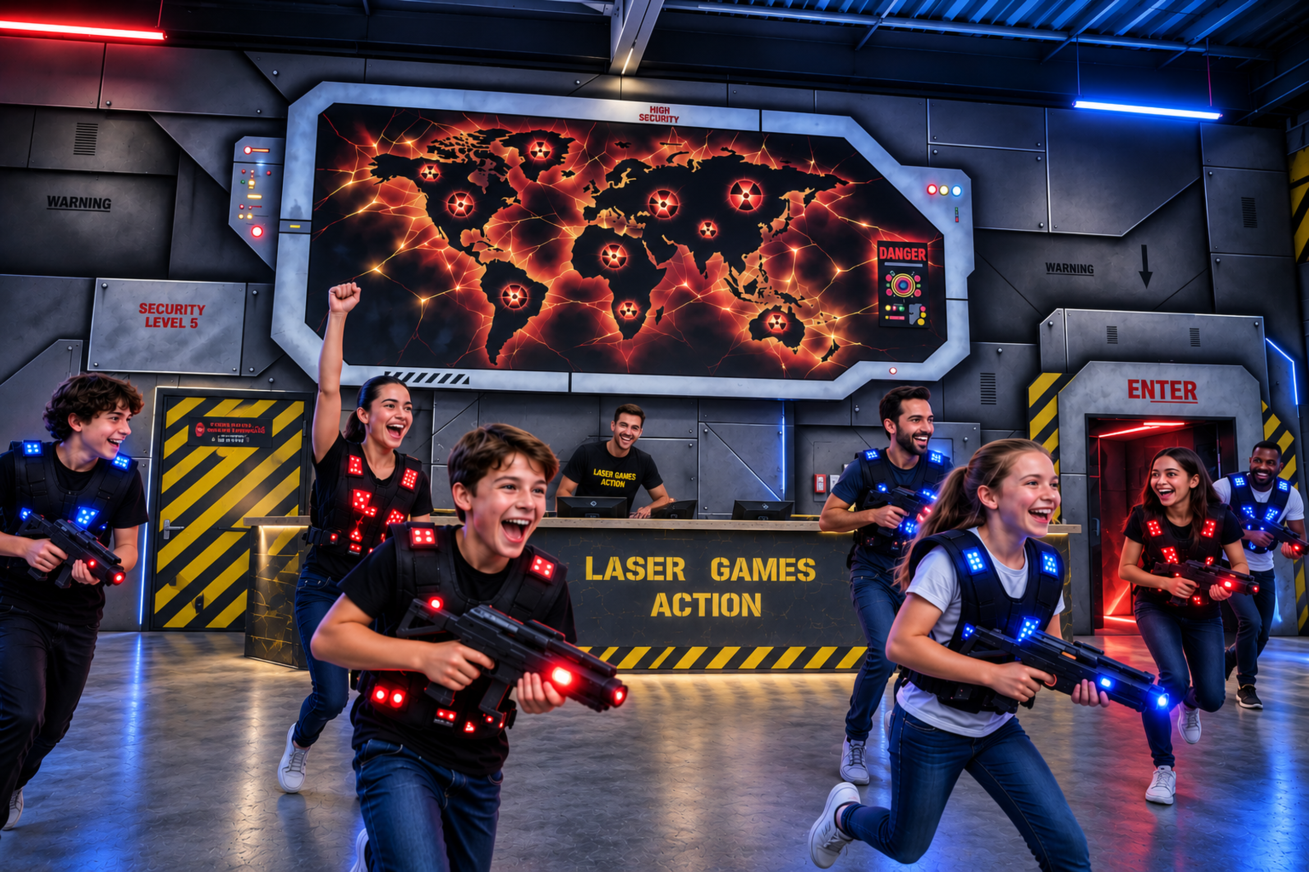 Laser Games Action